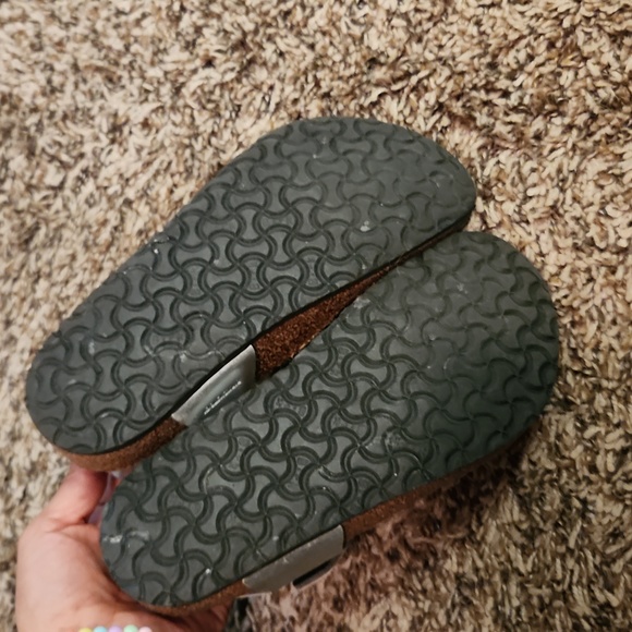 Birkenstock Papillio silver platform sandals 32 - Picture 7 of 9